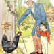 Hickety Pickety My Black Hen, old nursery rhyme, illustrated by L Brooke