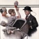'Boy with Baby Carriage' by Norman Rockwell (circa 1916)