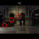 When you leave the room, those three spawn spots are more obvious, but not visible long since he's moving.