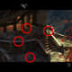 Study this screencap. If Siris reaches the balcony from Gargap's Tree, several hotspots are in view that are concealed from the other entry points.