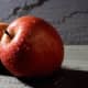 Red apple fruits