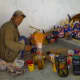 The mask maker at work