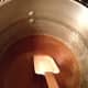 It will look like this when the butter has melted and everything is nicely mixed together.
