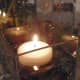 Save a little energy and add a little light and heat with a candle burning bright