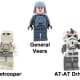 LEGO Star Wars AT-AT Walker 8129 Minifigures Dark Side 