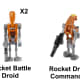 LEGO Star Wars Droid Tri-Fighter 8086 Minifigures 