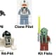 LEGO Star Wars ARC-170 Starfighter 8088 Minifigures 