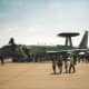 A USAF E-3 AWACS, Andrews AFB, MD.