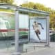 Another Nike running advertisement displayed on a bus stop 