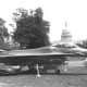 An F-16 on the Washington DC Mall, May 1996.