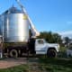 On this job with another 18-foot diameter, 4,000 bushel bin, we had a crew of four people including the boom truck operator and cameraman.