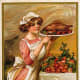 Vintage Thanksgiving Graphic from old greeting card (1911)