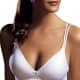 model in white bra