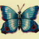 Butterfly pictures: Blue butterfly