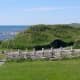 L"anse aux Meadows - Restored Viking house - Wikipedia Commons License