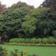 The neatly laid out lawns and flower beds of the Jardin du Luxembourg. A popular yet tranquil place for Parisians to walk
