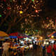 Rizal Park at night