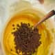 Mix in gently. Then spoon the mixture into 24 cups, or put it in a bread pan.
