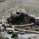 A birds eye view of Kye monastery in Spiti valley. It is one of the most famous monasteries in Lahaul and Spiti.