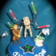 Top of the cake - check out Yoda!