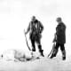 Expedition members depended upon polar bear meat to supplement their provisions during their attempted return.