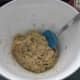 Add in breadcrumbs and milk.
