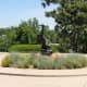 Western Bronze Sculptures found outside the Gilcrease Museum