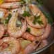 Prawns are cooked when floating and pink
