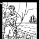 Kids Pirates Coloring Pages Free Colouring Pictures to Print - Spanish Galleon in Sight