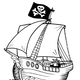 Kids Pirates Coloring Pages Free Colouring Pictures to Print - Preschool Pirate Ship