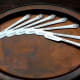 Cheese knives stamped by SycamoreHill. See the link below to check these out on Etsy.