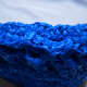 BOXY Crochet Pouch - close up on the bottom