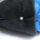 I placed the sewing pins a good distance away from the edge so it would not interfere in my sewing.