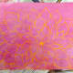 Brush with a thin layer of paint and watch as the crayon "magically" resists.