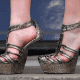 No heel high heels.