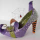 Hocus Pocus witch shoes comlete with spider