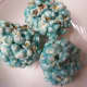 If you want, you can skip the oven step and just make popcorn balls.  Wrap in plastic wrap to store.