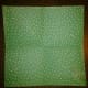 7. Open the fold again. With the 3 folds, you should have created 2 6x6-inch squares and 4 triangles.