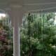When gutters are clogged, the water can back up to the flashing and creep under the shingles or tiles of your roof. This can cause indoor leaks and damage.
