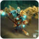 DOTA 2 Phantom Lancer dashing.