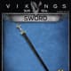 Most Vikings fought with axes unless they were well off then they had a sword