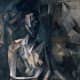"Figure dans un Fauteuil" / "Seated Nude" / "Femme nue assise" (1909-1910)