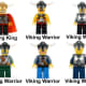 LEGO Vikings Viking Fortress Against The Fafnir Dragon 7019 Minifigures