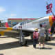 A P-51 Mustang at the Andrews Air Force Base, Joint Service Open House, May, 2012.