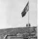 German flag being raised over Westerplatte on September,8 1939.