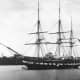 Tall sailing ships: USS Constitution sloop-of-war, circa 1854 I Credit: Public domain