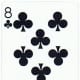 8 of clubs