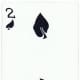 2 of spades clipart