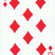 8 of diamonds clip art