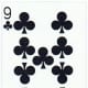 9 of clubs